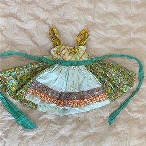 EUC ❤️ Matilda Jane Plat Pandarama Knot Top 18M